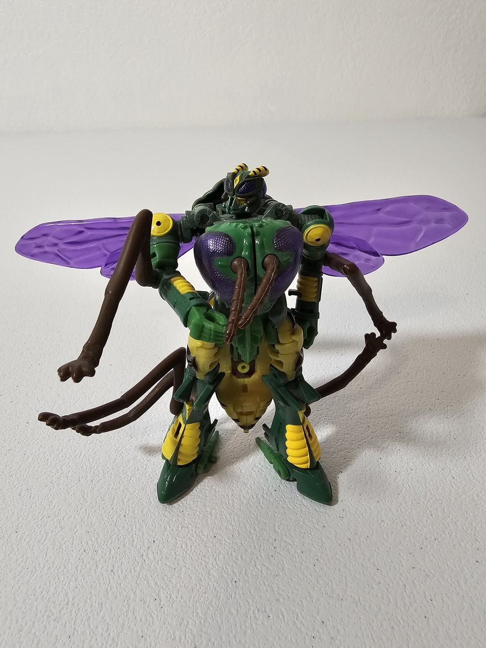 Hasbro Transformers Waspinator Wasp Action Figure Green/Purple/Yellow/Black